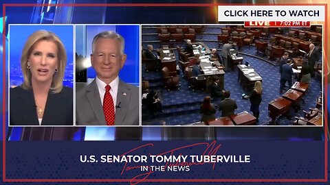 Senator Tuberville Joins "Ingraham Angle" Ahead of Government Funding Vote