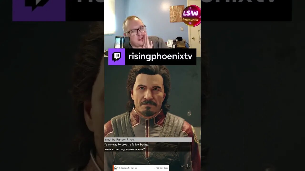 Phoenix just met the younger version of his dad