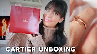 CARTIER JUSTE UN CLOU UNBOXING 2021