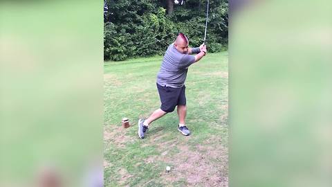 Guy Tries Golfing, Fails Miserably