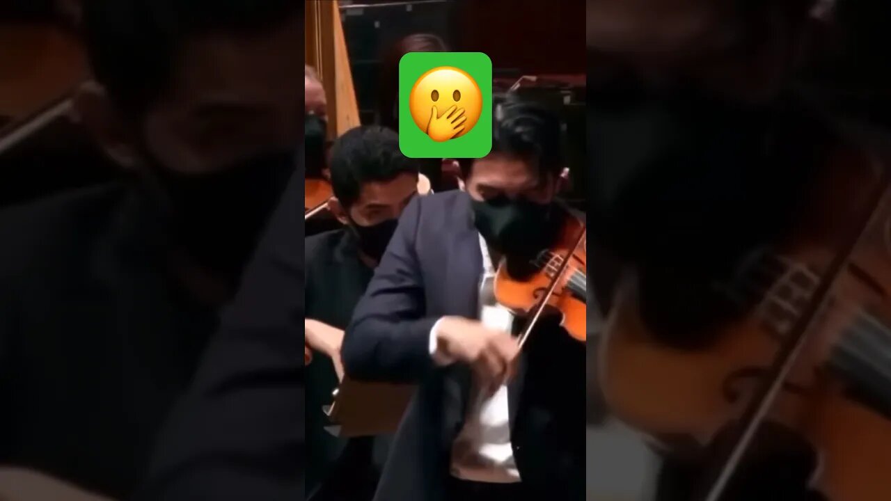 Ray Chen does it again… breaks string for a second time! #raychen