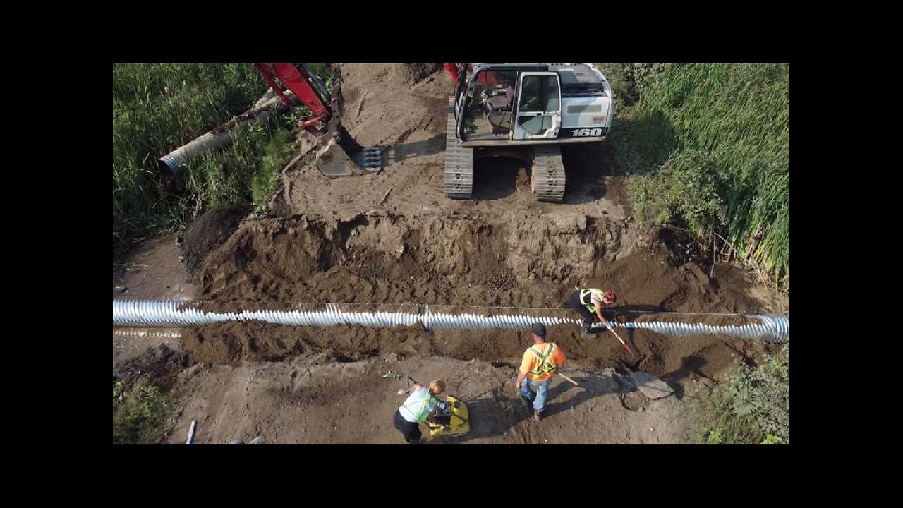 Replacing a Swamp Culvert