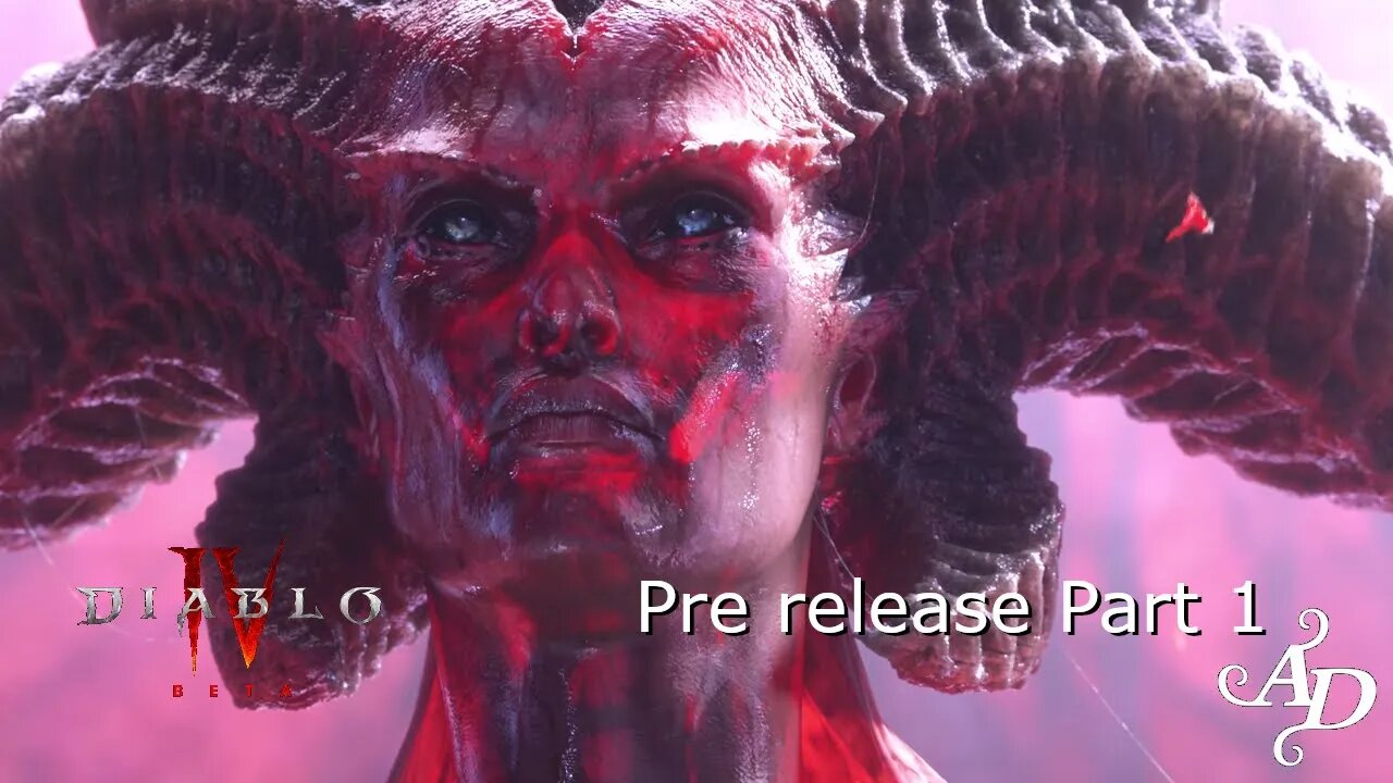 Diablo IV Beta Pre Release Gameplay Part 1