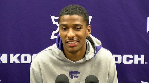 Kansas State Basketball | David N'Guessan Press Conference | November 28, 2022