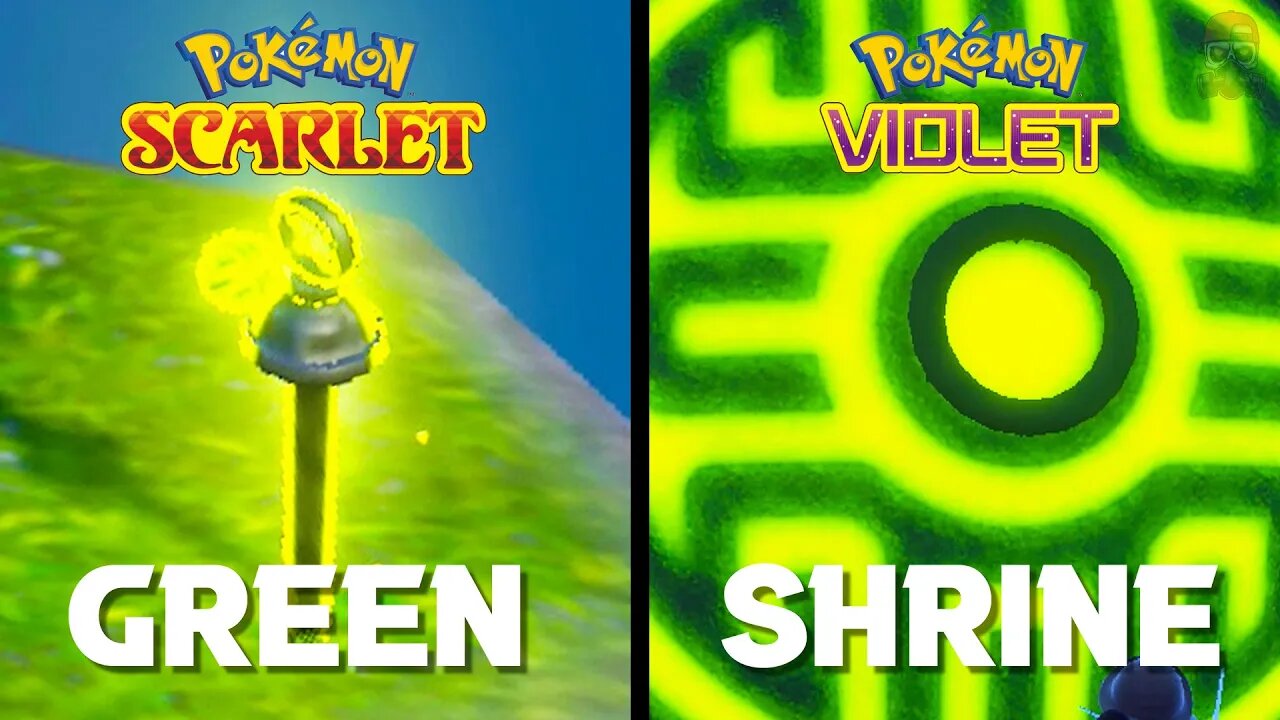 Pokemon Scarlet & Violet - All Green Stakes & Shrine Location (Ting-Lu Legendary)