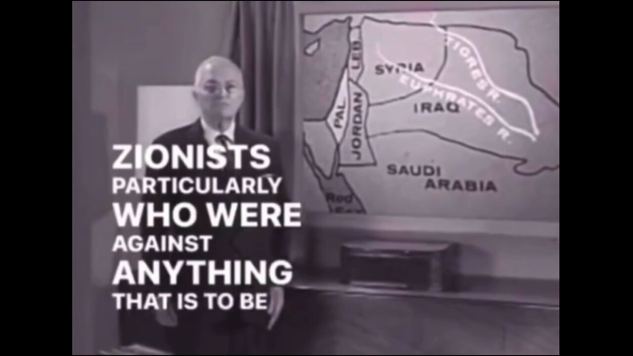 Harry Truman Spoke About The Zionist Jews