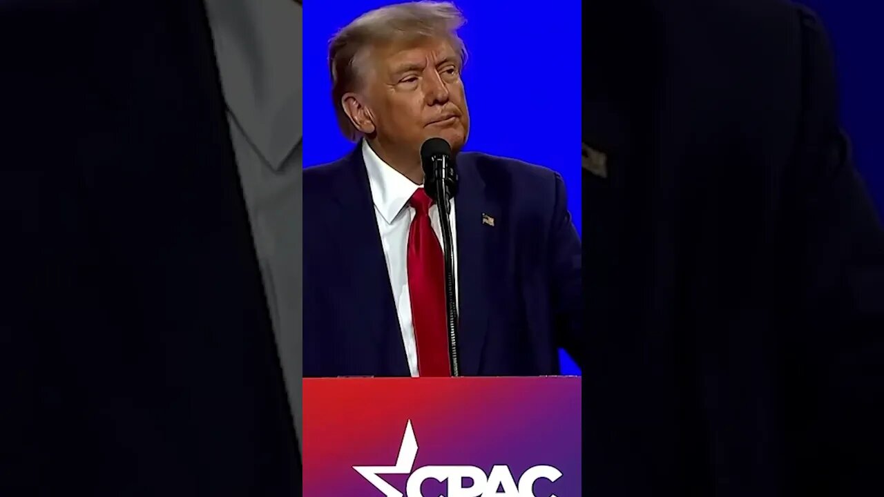 President Donald J Trump Predicts 2024 Victory at CPAC! #shorts