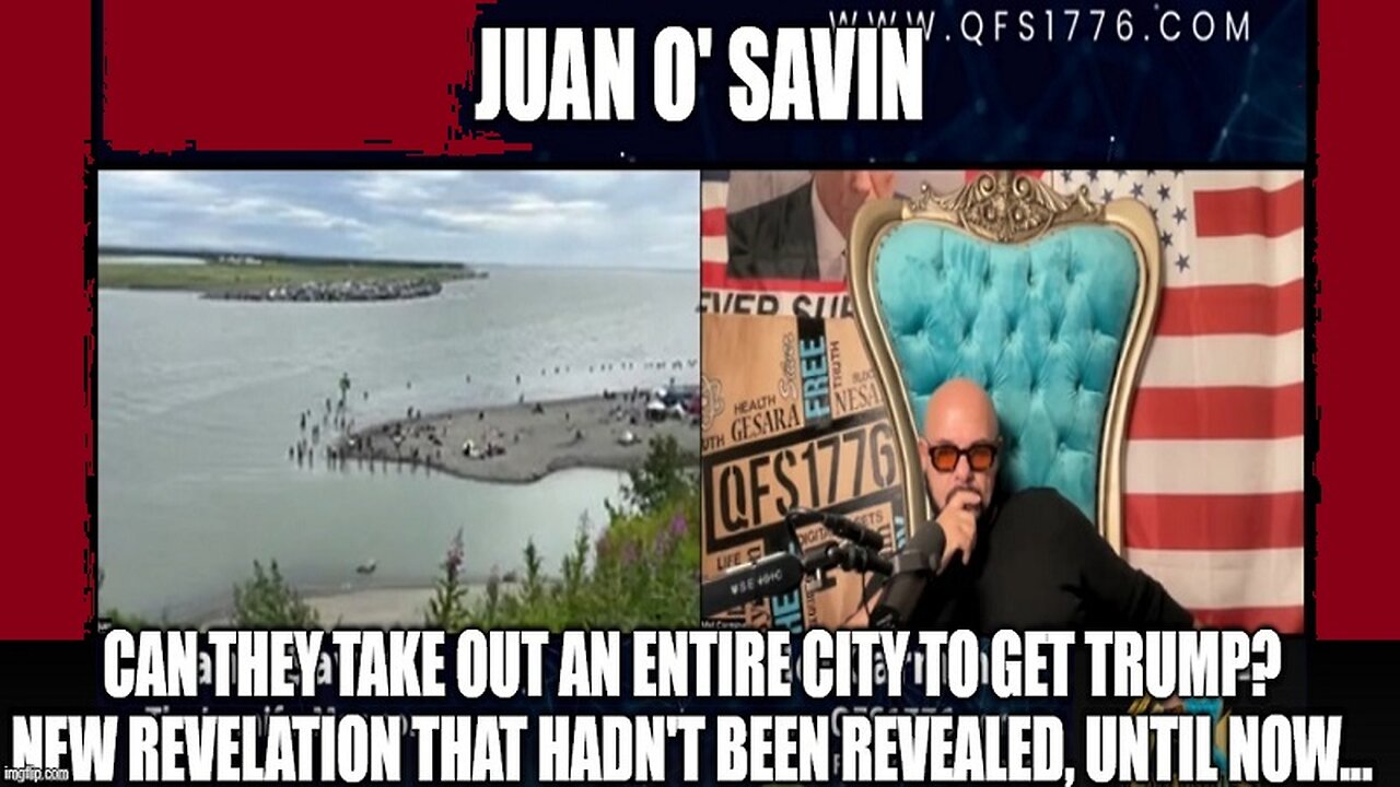 Juan O' Savin SHOCKING REVELATION: Can They Take Out an Entire City to Get Trump?