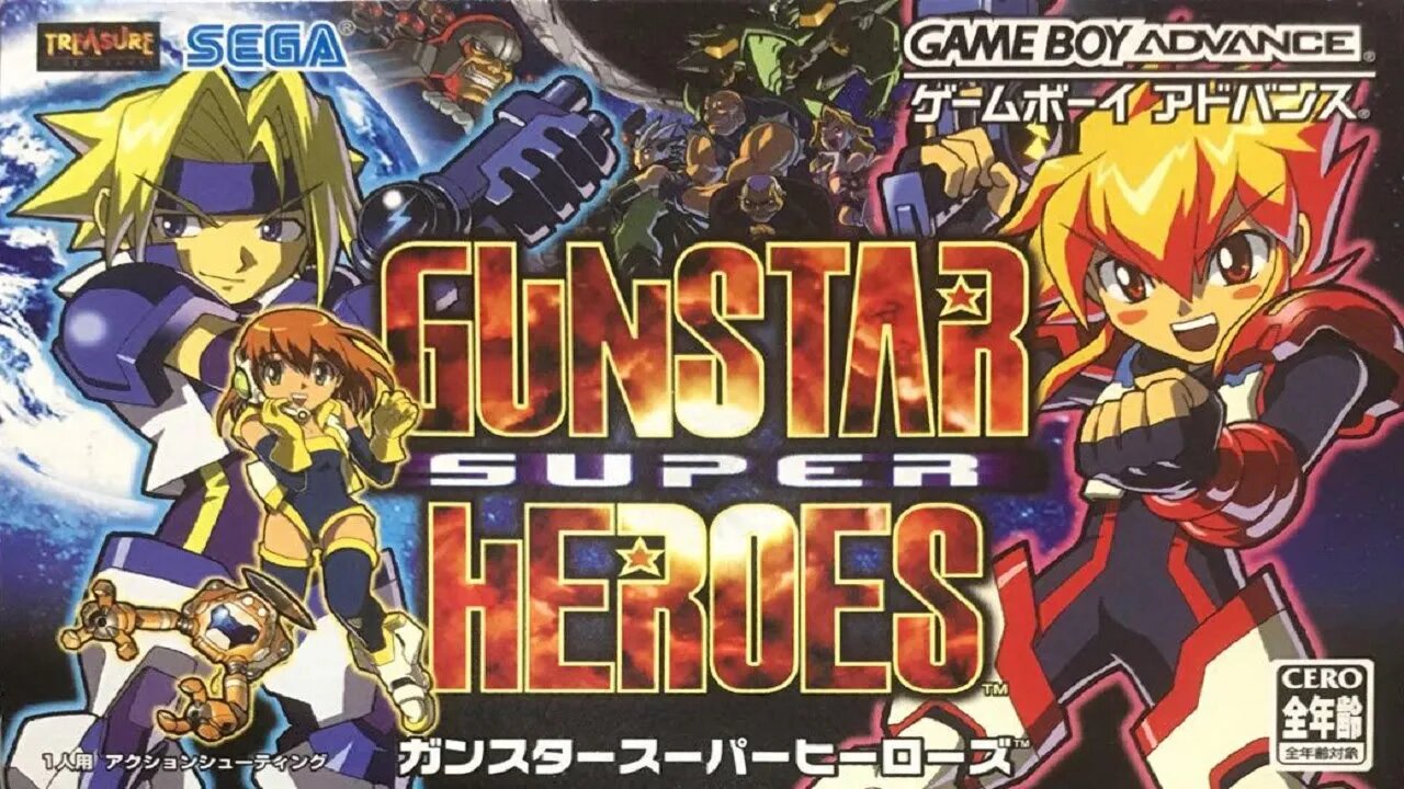 Gunstar Super Heroes - GBA - Stage 03 Moon 2