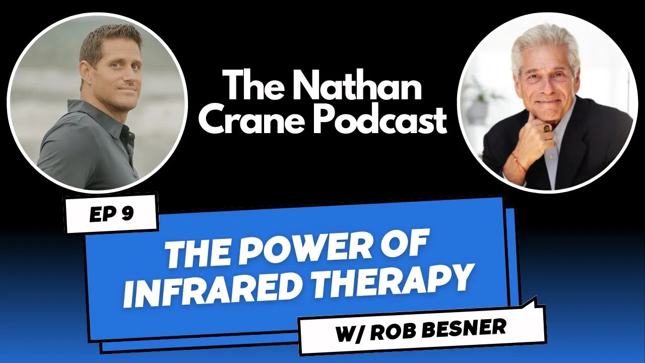 Rob Besner - Infrared Therapy, Red Light, Anti-Aging, Chronic Pain | Nathan Crane Podcast Ep 09