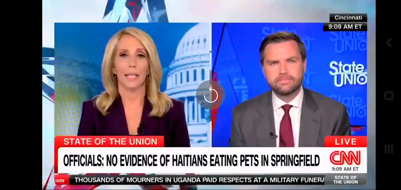 "JD Vance lays down the law with Dana Bash"