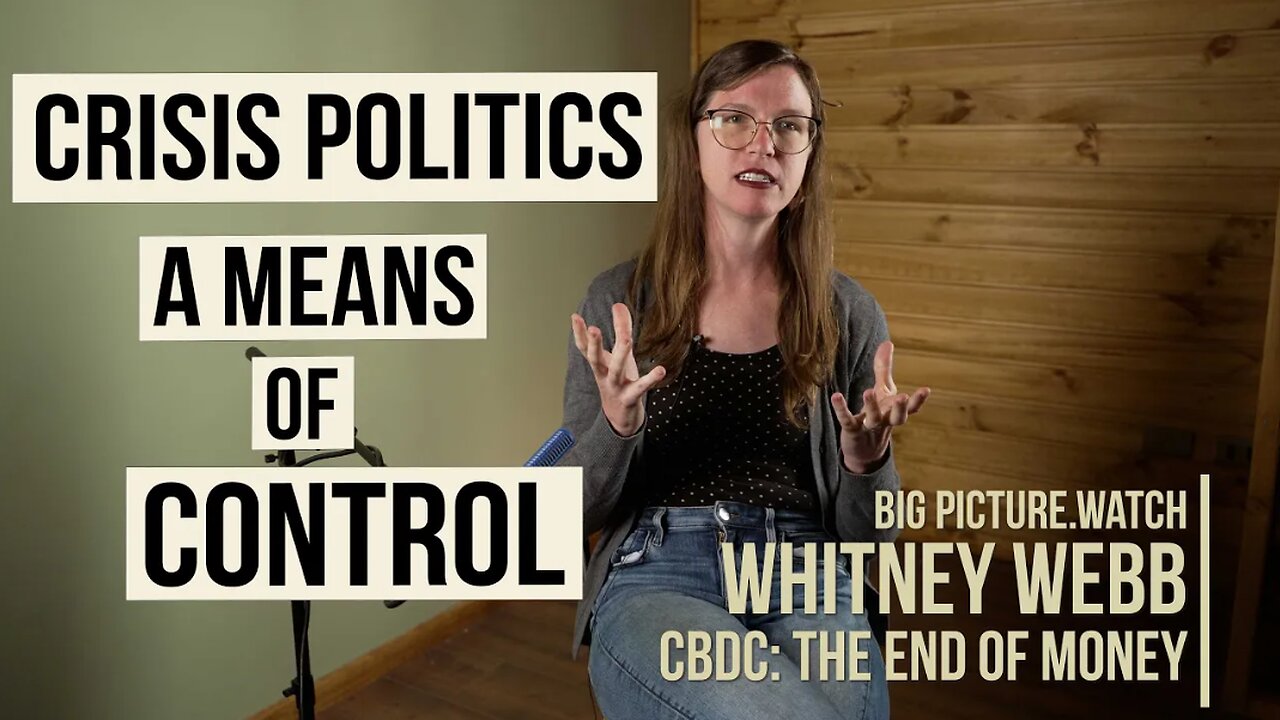 CRISIS POLITICS: A Means of Control | Whitney Webb | BIG PICTURE