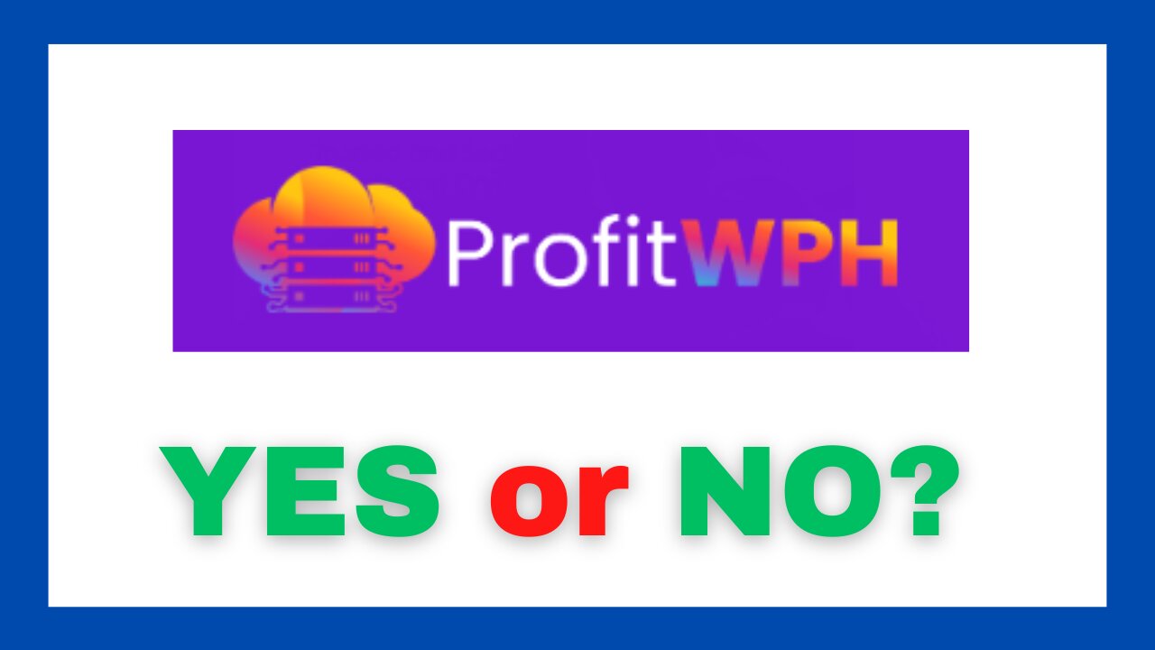 ProfitWPH Review & Demo Video - WordPress Website Hosting Solution