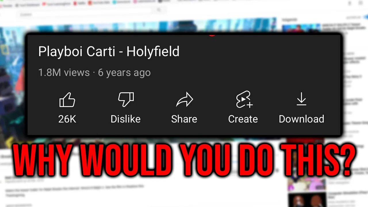 YouTube Finally Removed Dislikes... RIP