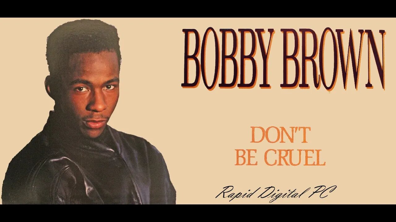 Bobby Brown - Don't Be Cruel (Dub) - Vinyl 1988