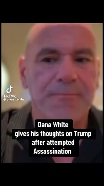 Dana Whites called Donald Trump after the assassination attempt ￼