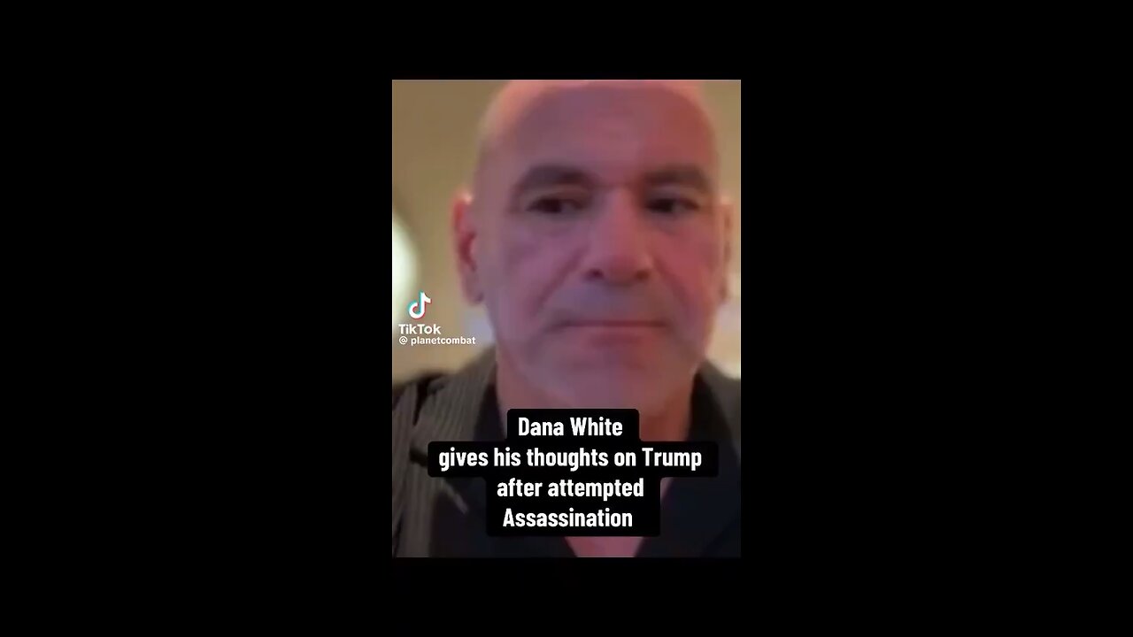 Dana Whites called Donald Trump after the assassination attempt 