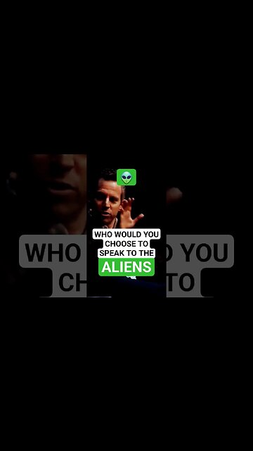 ALIENS CALL. WHO ANSWERS? #samharris #briangreene #pangburn #aliens #uap #technology #future