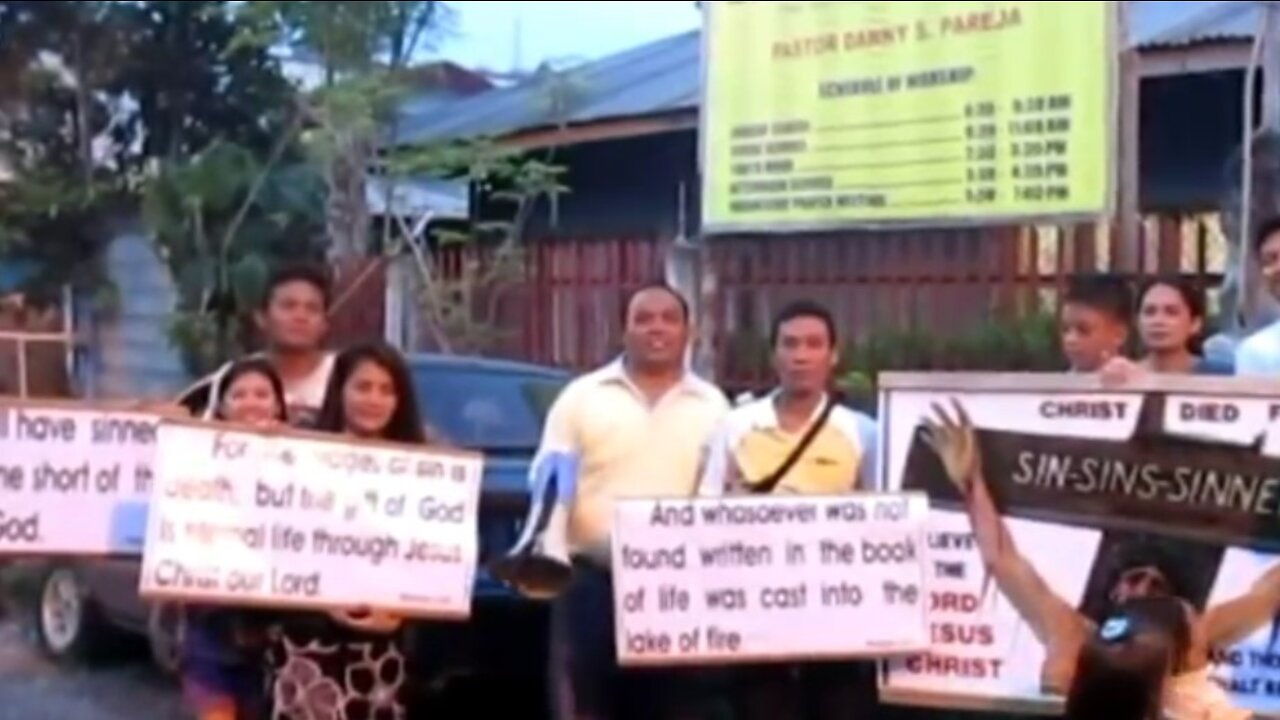 Street Preaching Filipines