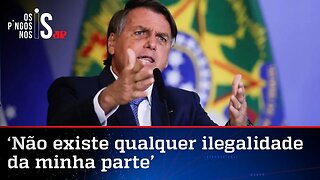 Bolsonaro rompe com silêncio e esclarece polêmicas envolvendo jóias dadas por sauditas