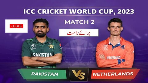 PAK VS NED Live Match | Live Streaming Match