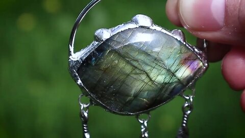 🔮 Labradorite Dreamcatcher WIP🔮