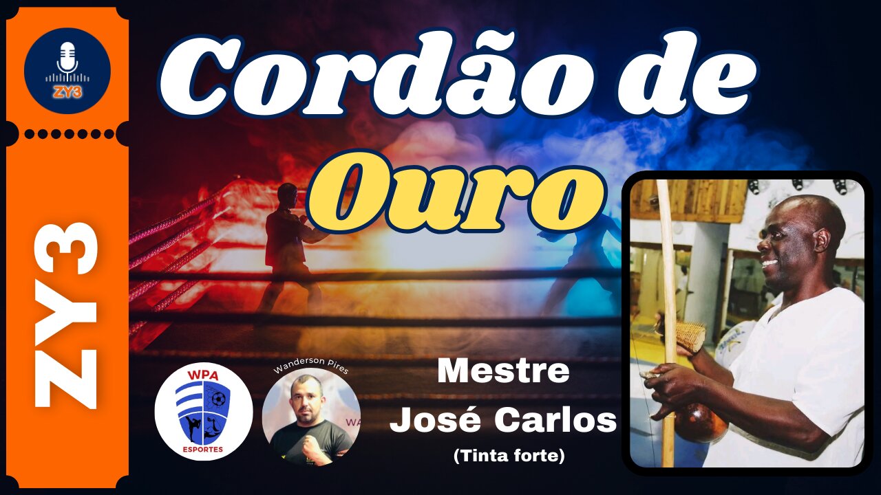 Cordão de Ouro - Mestre José Carlos (Tinta forte)