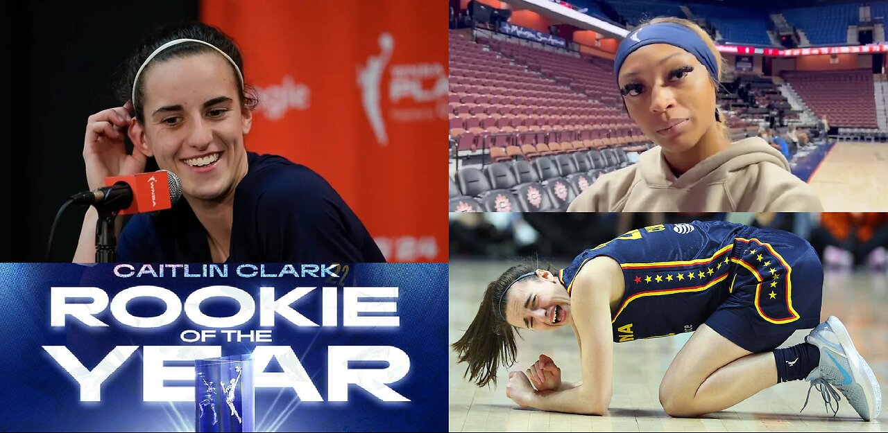 Caitlin Clark Wins Rookie of the Year & Almost Lost An Eye + Sistas Will Never Stop Attacking Her