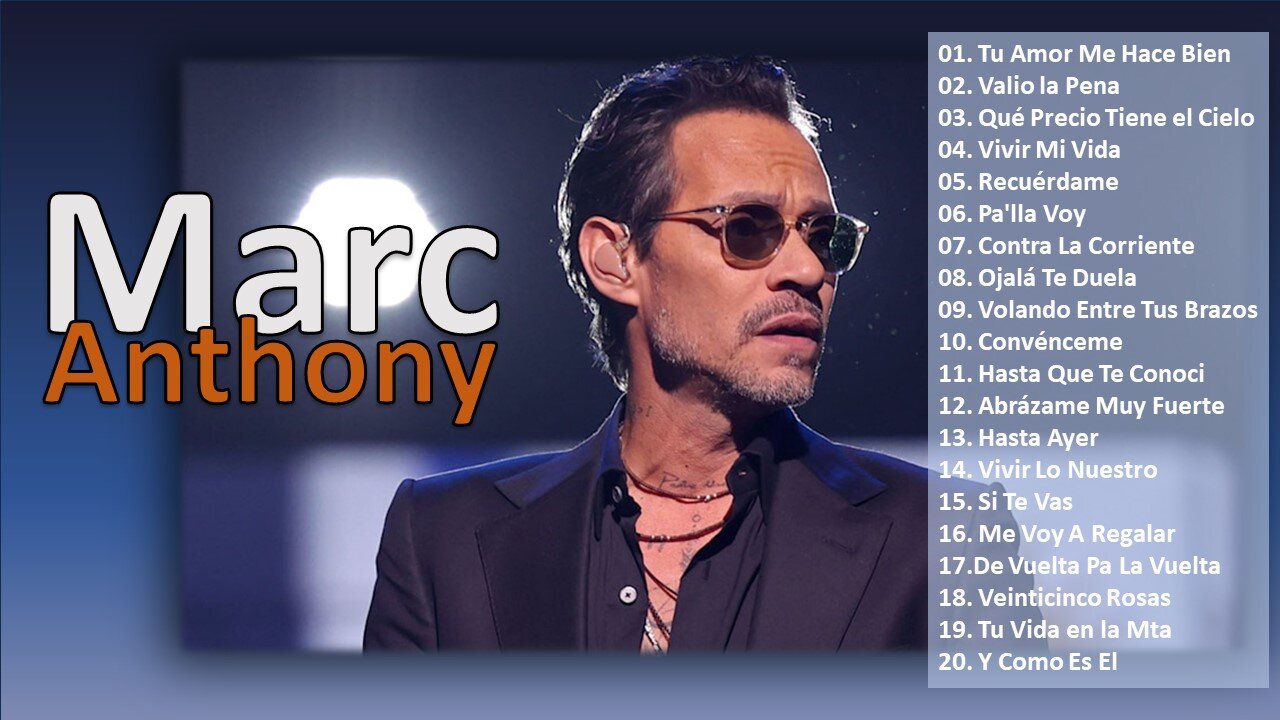 Marc Anthony Mix 2024 ~ 30 Best songs - Marc Anthony Full Album 2024