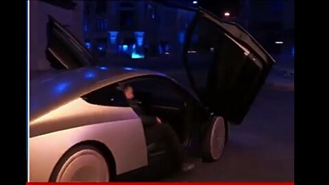 Elon Musk unveil Cybercab at Tesla Robotaxi event | BBC News