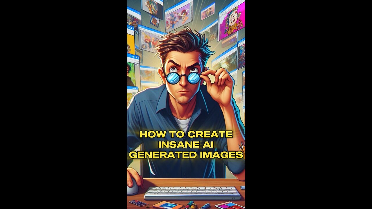 How to create AI Generated Images… #shorts