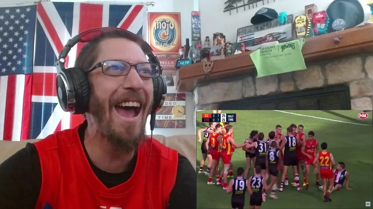 American Reacts to Best AFL Fights 2021