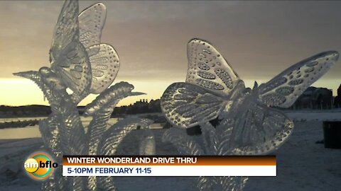 Drive through a winter wonderland at the Erie County Fairgrounds