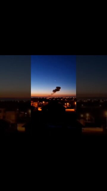 Video from Belgorod #russian bombing underway