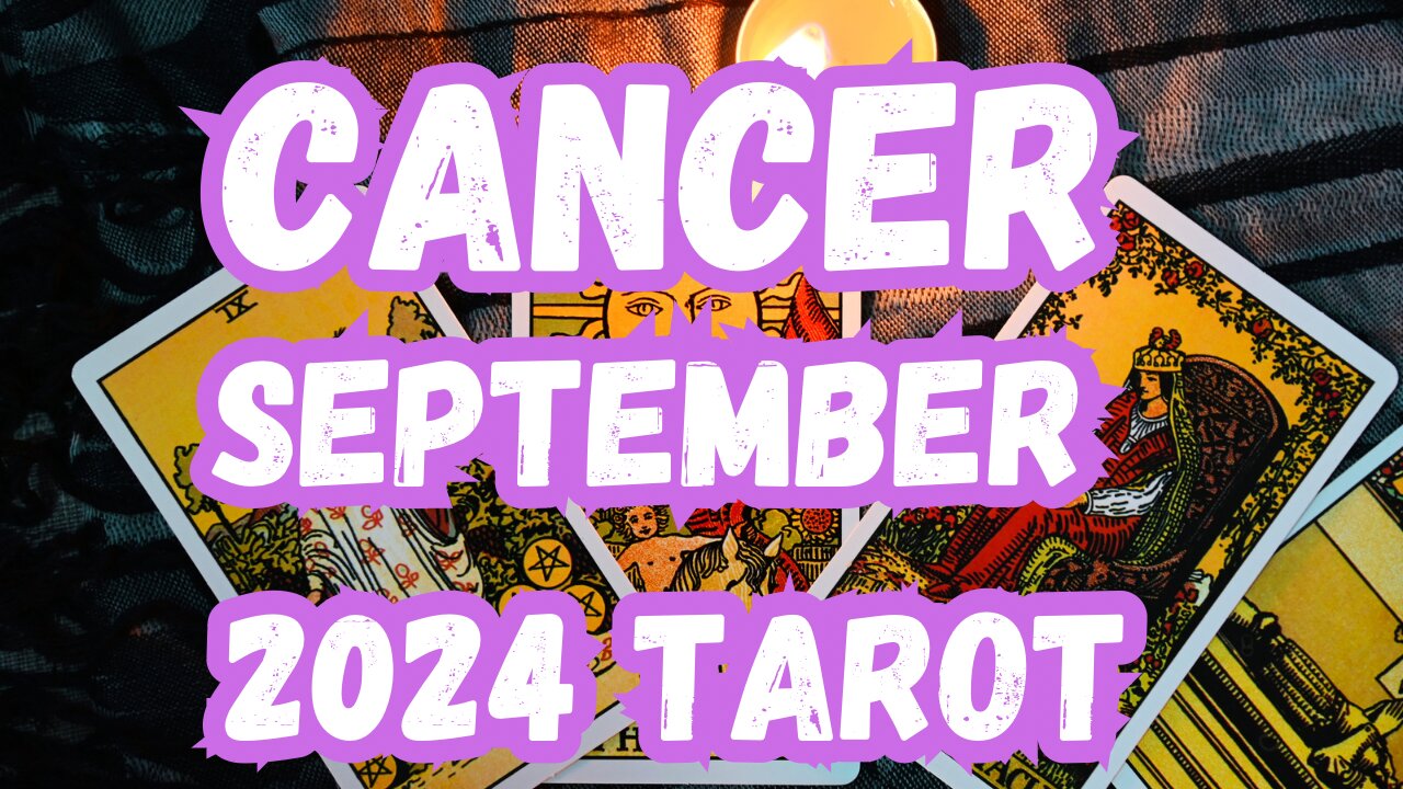 Cancer ♋️- Finding your inner strenght! September 2024 Evolutionary Tarot Reading #cancer #tarot