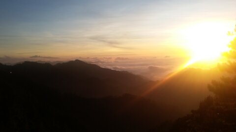 Sunrise in the Philippines