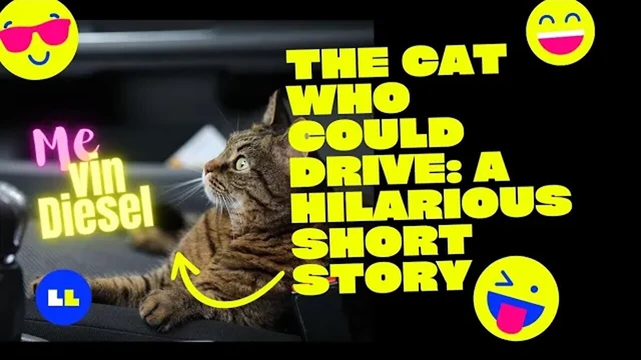 The Cat Who Could Drive: A Hilarious Short Story#funnycatvideo #catdriving #unexpectedtalents #short