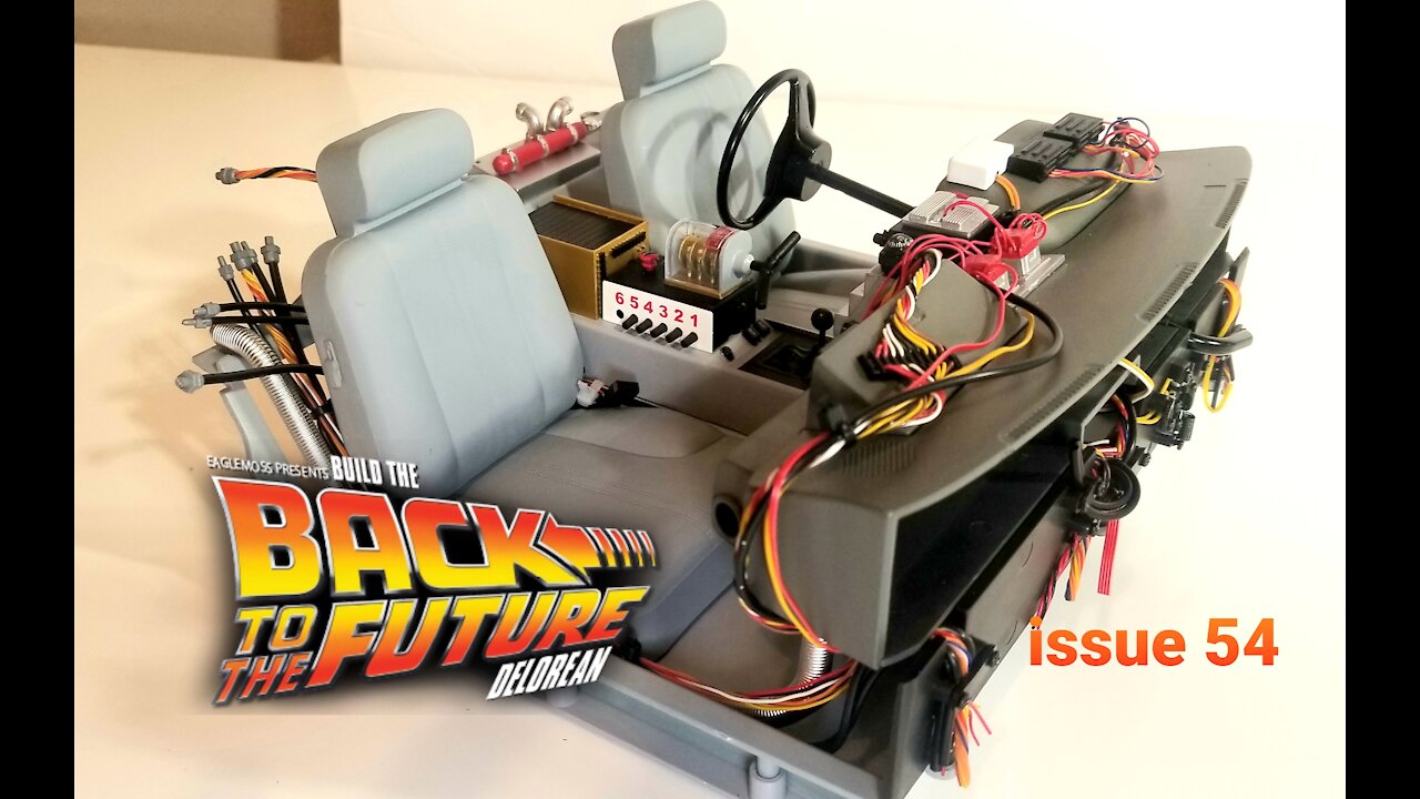 eaglemoss build the delorean issue 54