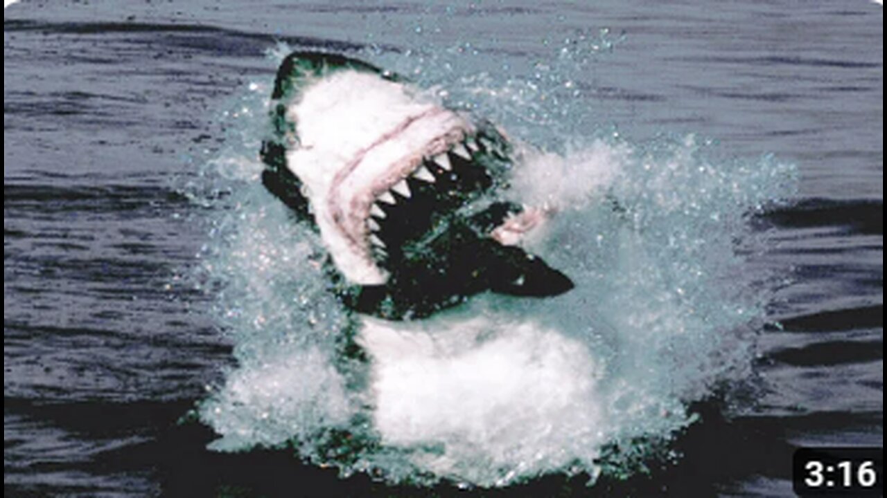 Great White Shark Attack And Breach