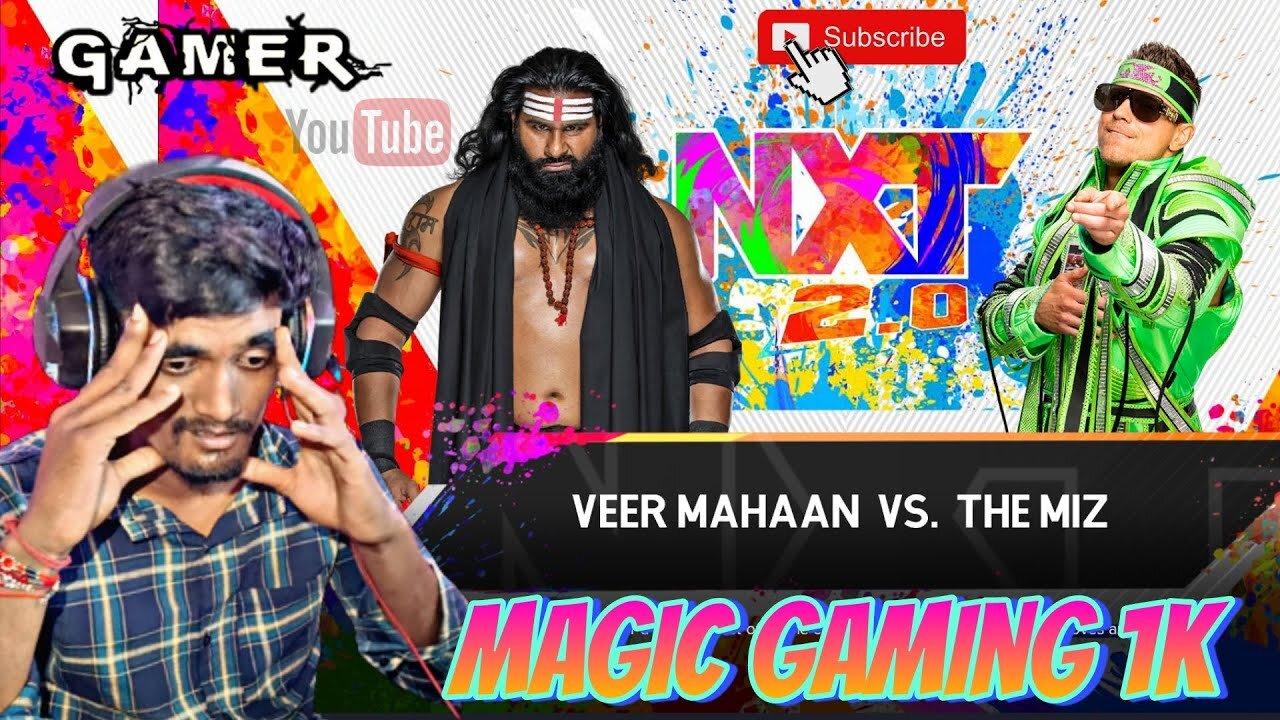 Veer mahaan attacks the mysterios after miz`s WWE 2K23