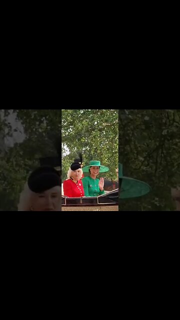 Princess Catherine trooping the colour #troopingthecolour