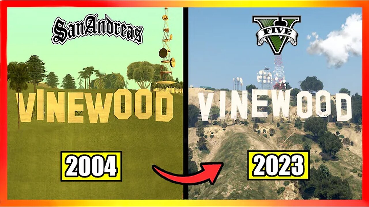 GTA 5 vs. San Andreas | Evolution of Los Santos 🔥 (Map Comparison)