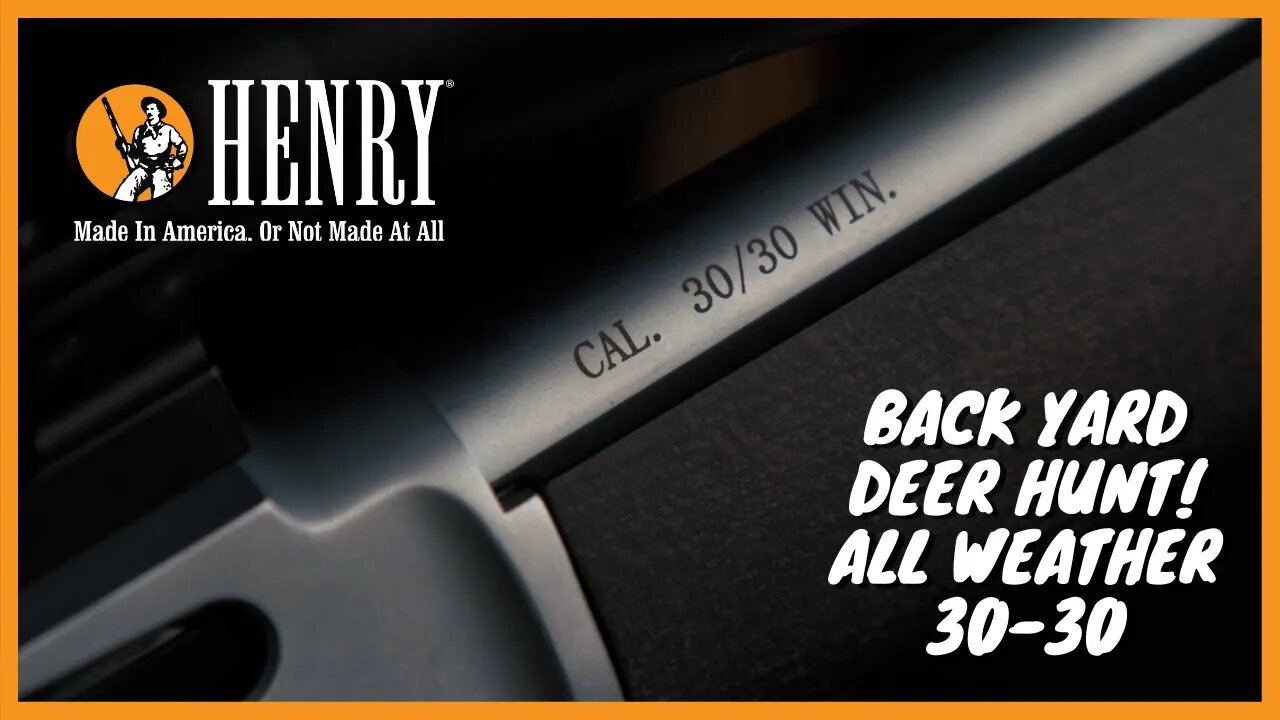 Backyard deer hunt. (SPECIAL ENDING!) #HUNTWITHAHENRY