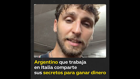 En la temporada de verano en Italia se pueden ganar varios euros, según un argentino