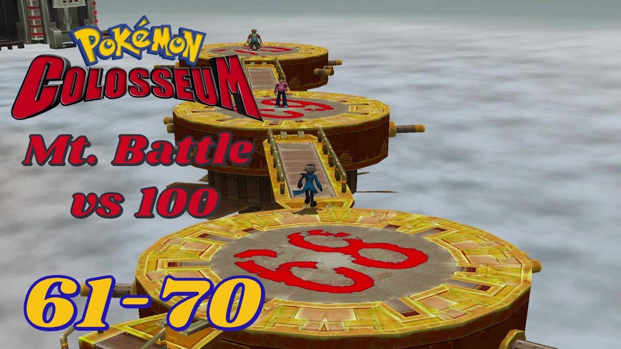 Pokémon Colosseum Mt. Battle vs 100: Trainers 61-70