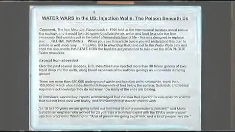 Water Wars - Stealing Water for Profit and Power