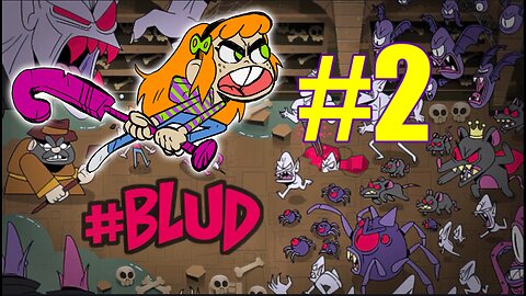 Vivian vs the vampires! #blud Part 2 | Honey Badger Arcade