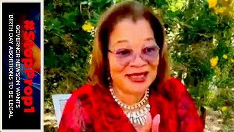 Dr. Alveda King || Message #1 || Stop Proposition #1 !!