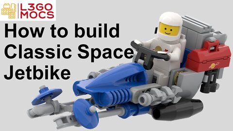 Lego MOC Classic Space Jetbike