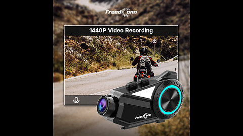Freedconn R3 Motorcycle Helmet Camera Intercom